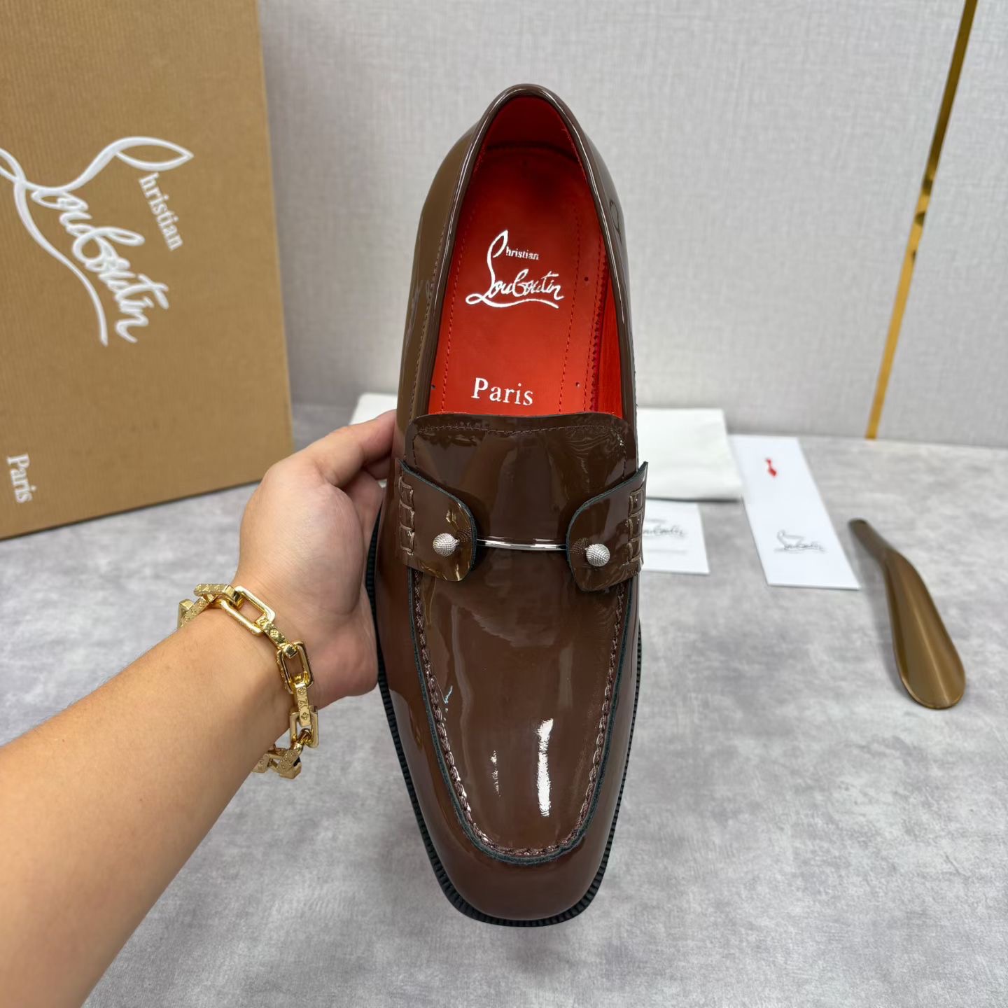 Cistian Louboutin shoe